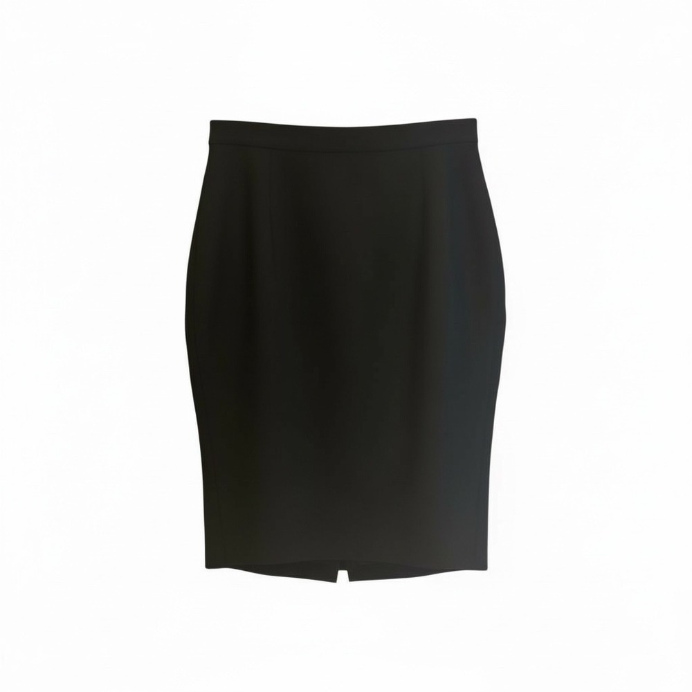 LOFT Women's Black Pencil Skirt‎ Size 12 Business Career Office Work